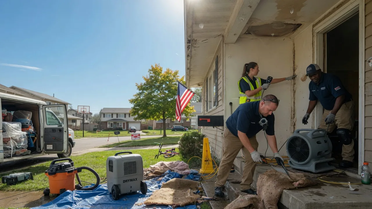 Water Damage Restoration in Cromwell, IN near me